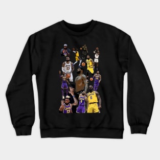 Lebron James Basketball Crewneck Sweatshirt